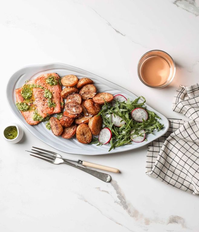 Photo of Crispy Pesto Trout