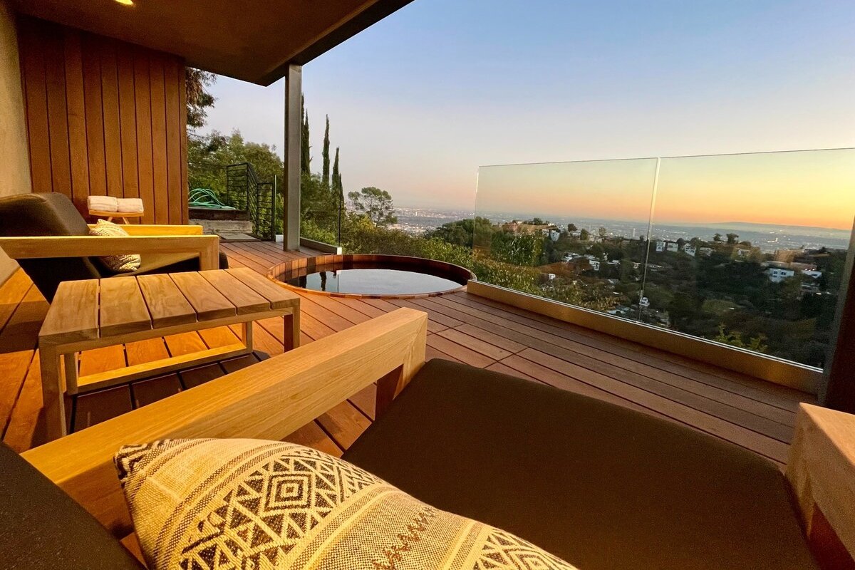 Hollywood Hills Japanese Zen Retreat Merkaba Home gallery image 3