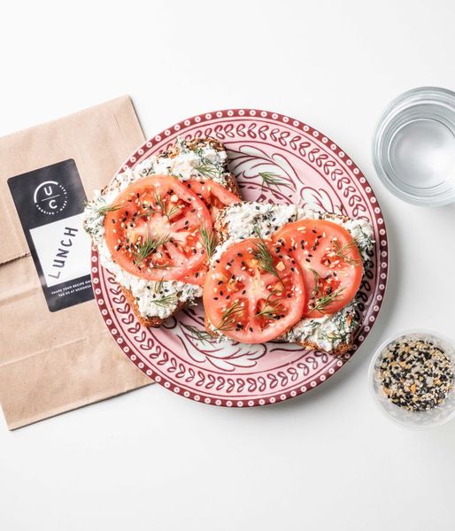 Photo of Herbed Ricotta & Tomato Open Sandwich