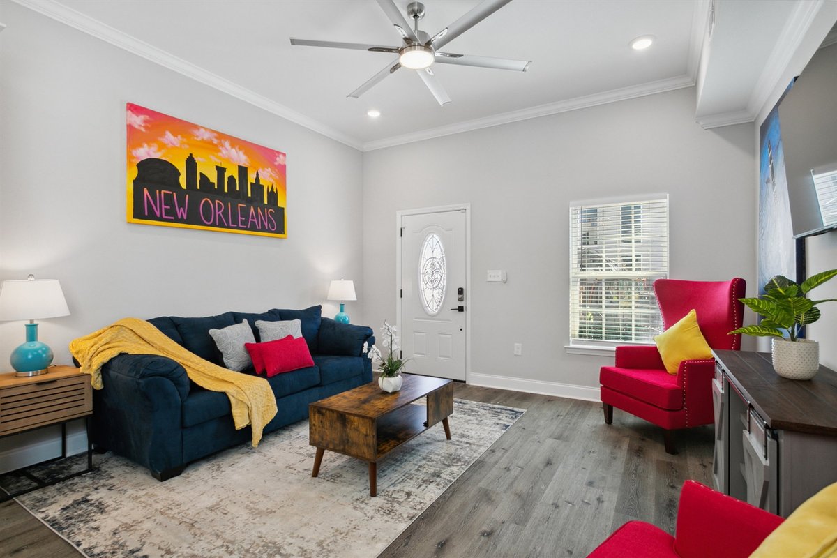 3 New Luxury Homes | 15BR Near Superdome + Parking