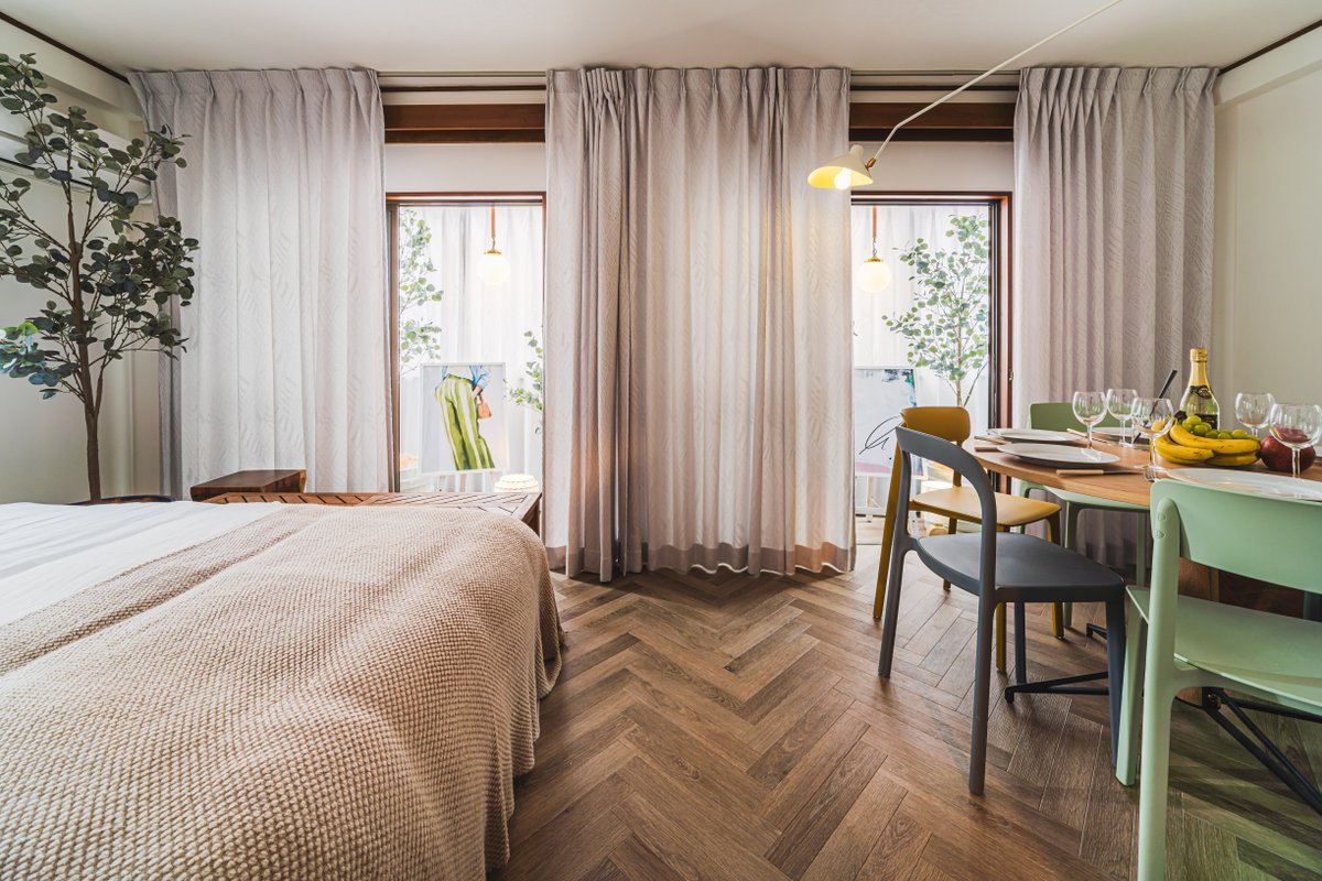 天空ヴィラ渋谷原宿[Long]/80㎡/2シャワー/1LDK+2LK/原宿渋谷青山の近く/駅徒歩7分