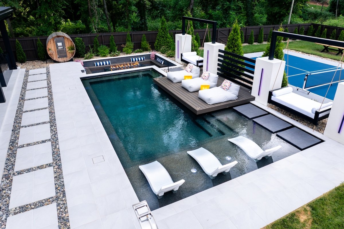 Speakeasy Duo | 2 Luxe Homes • Pools • Big Groups! gallery image 4