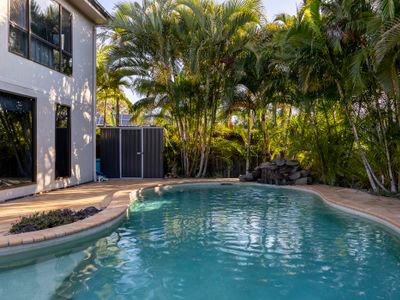Kingscliff beach house, heated pool, ducted aircon