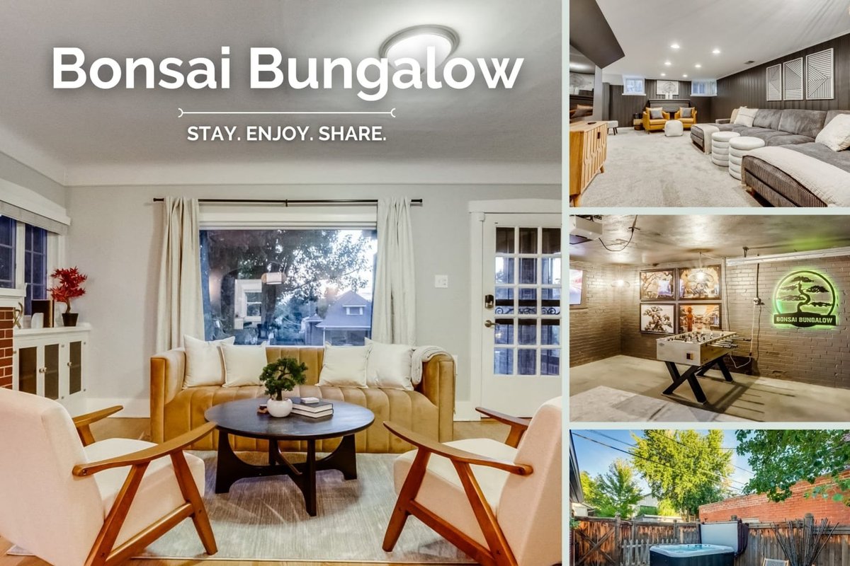 The Bonsai Bungalow | Hot Tub | Game Room