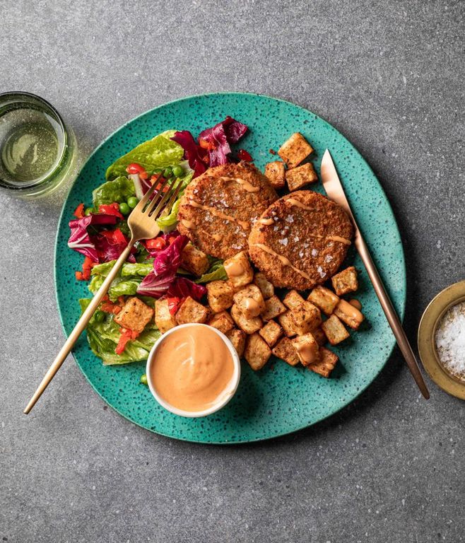 Photo of Crispy Fishcakes & Spicy Dipping Sauce