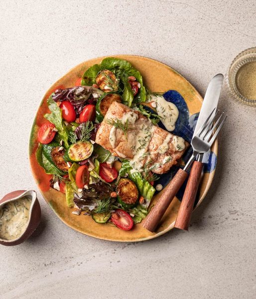 Photo of Dill, Caper Mayo & Hake Salad