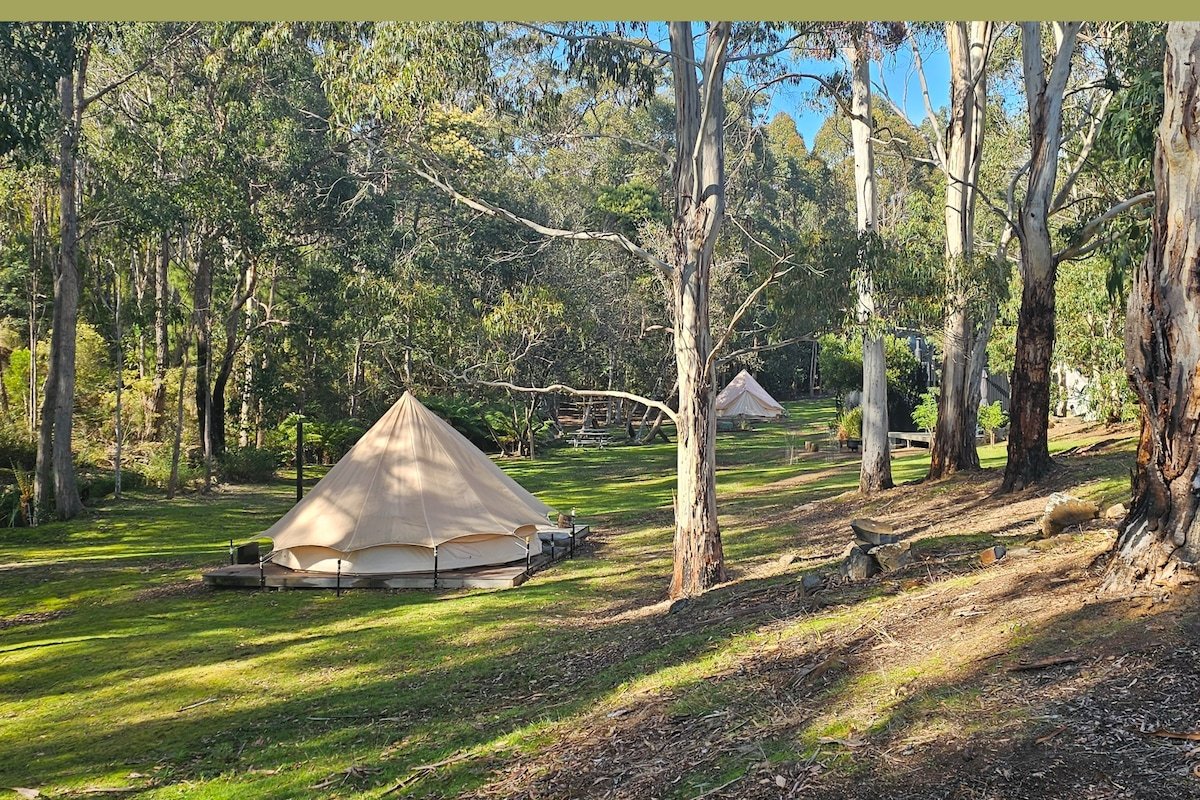 Base Glamp Bruny – Near Hotel Bruny, heated tents gallery image 3