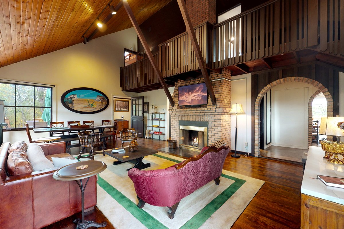 Rustic Farmhouse with Sweeping Forest Views