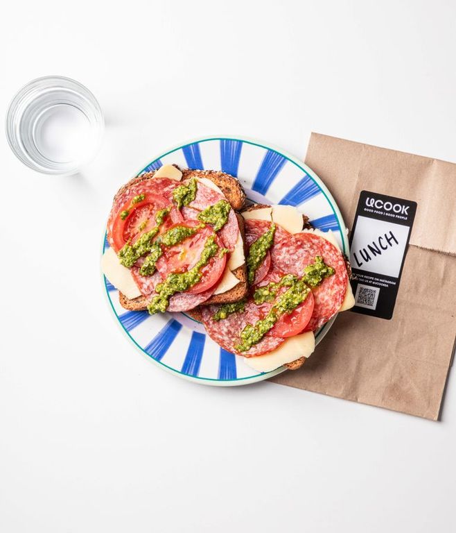 Photo of Caprese Salami Sandwich
