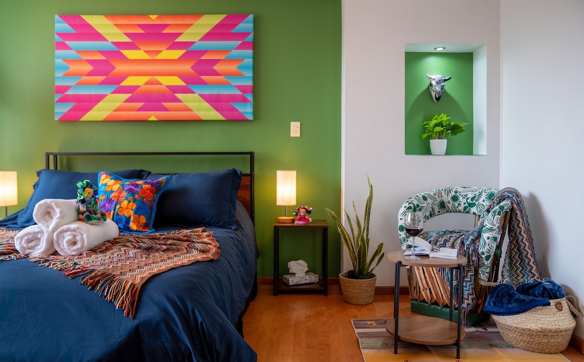 Pent House Bohemian Condesa 3 bedroom Villa w/AC gallery image 4