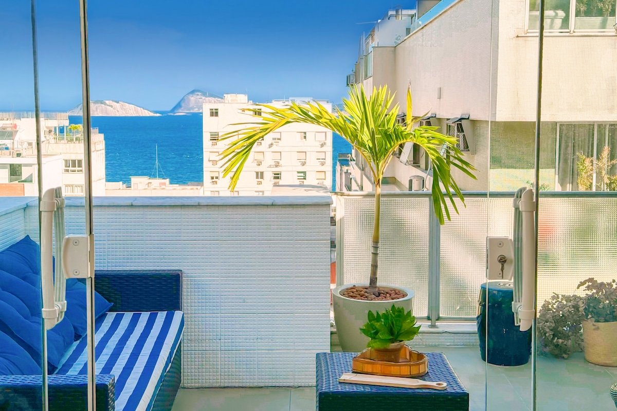 Cobertura vista mar com Piscina na Praia Ipanema gallery image 2