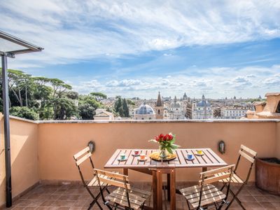 Rooftop magic Piazza del Popolo exclusive view