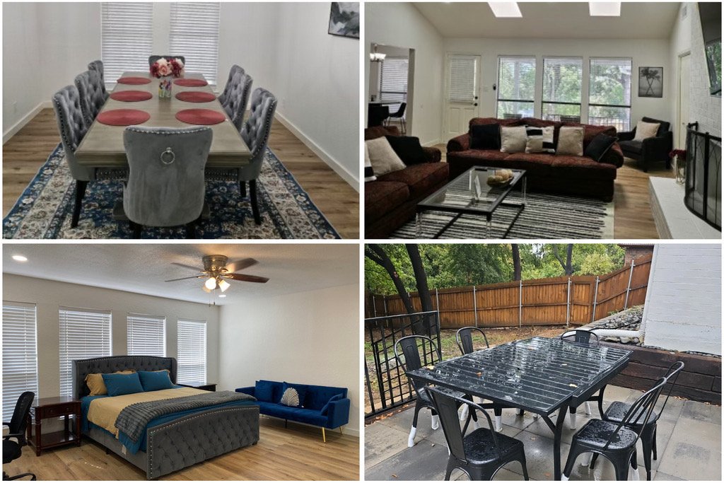 Spacious home by six flags/AT&T stadium/stockyard