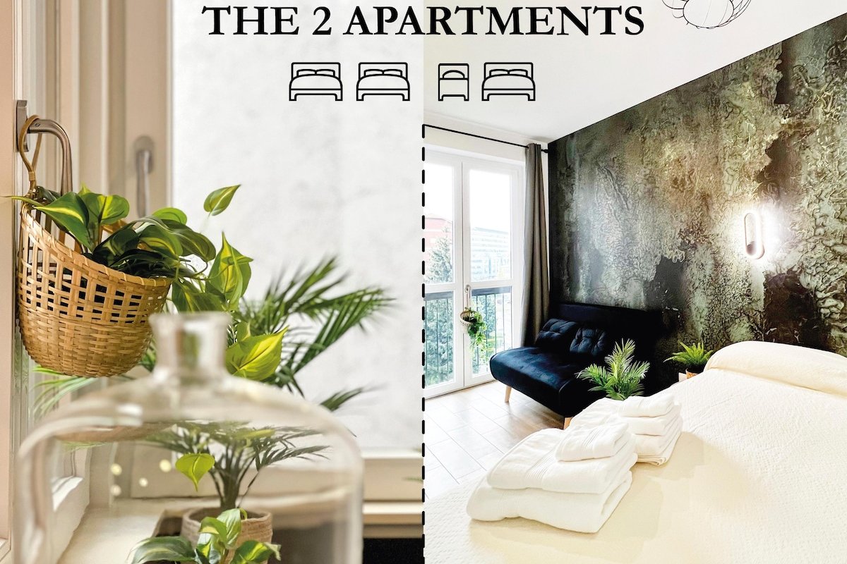 Two Adjacent Apartments – 10 min Duomo & Airport gallery image 2