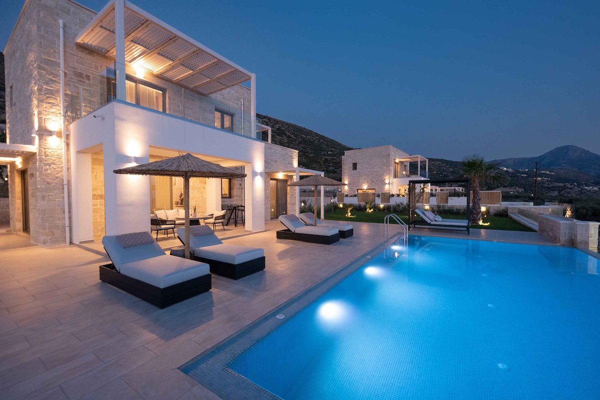 Actea Seaview Villa II Free* heated pool, 800m sea gallery image 5