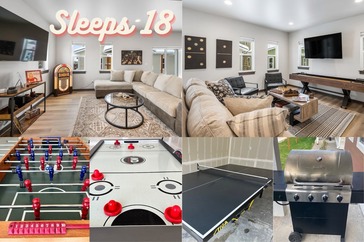 Downtown Duplex | Game Room | Mountain Music gallery image 3