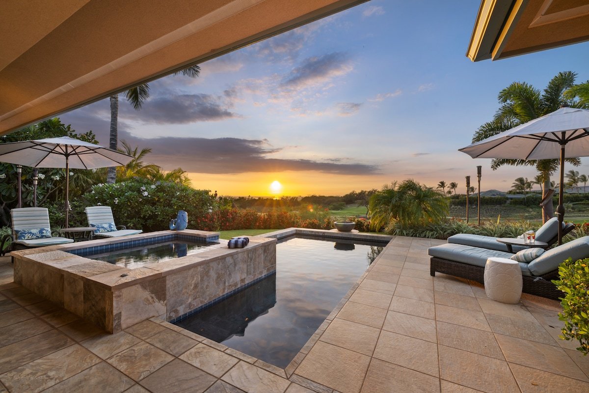 3BR Villa with Ocean Views, Private Pool, Hot Tub! gallery image 2