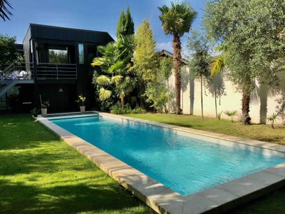 Maison moderne, piscine Bordeaux le Bouscat