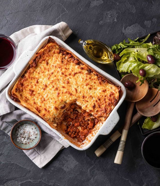 Photo of Cheesy Vegetable Lasagna