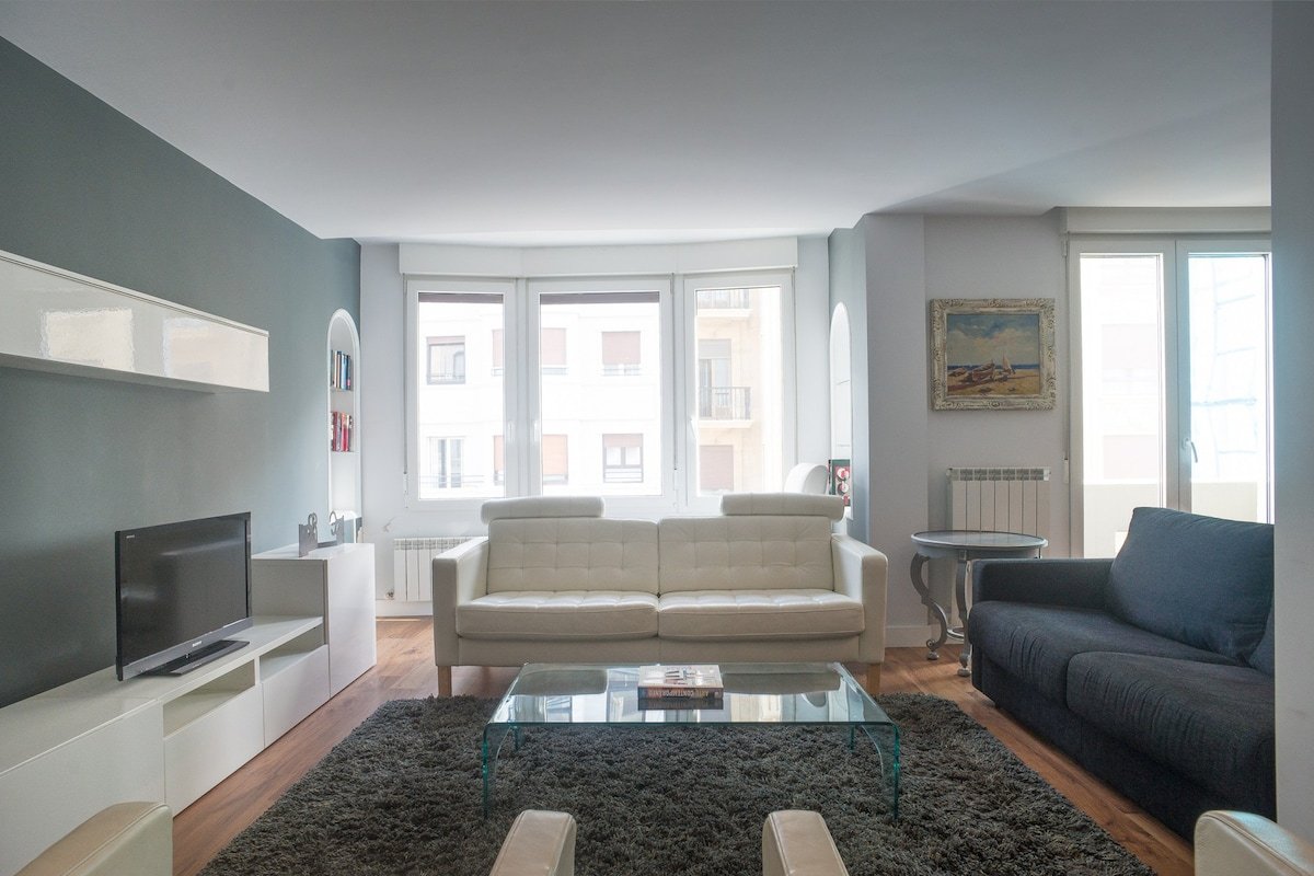 Playa Gros, views La Zurriola beach gallery image 3