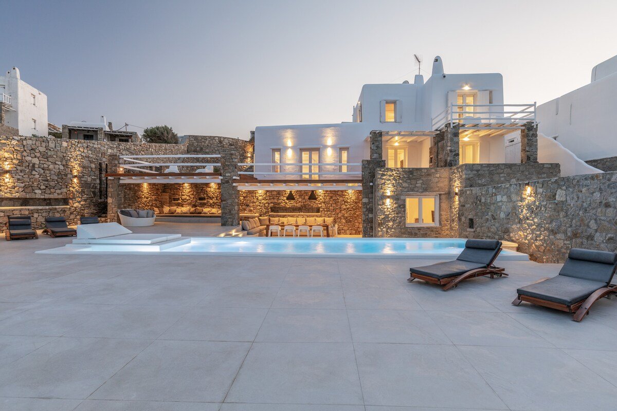 Mykonos Actor’s Villa. 5 bedrooms, private pool. gallery image 5