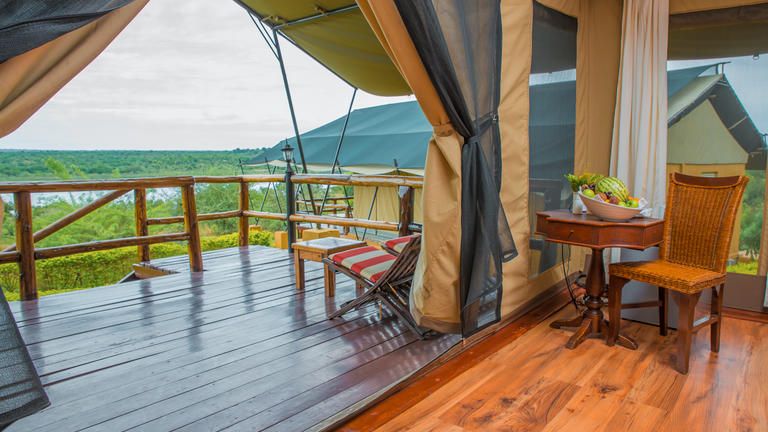 Paraa Safari Lodge Deluxe Tents