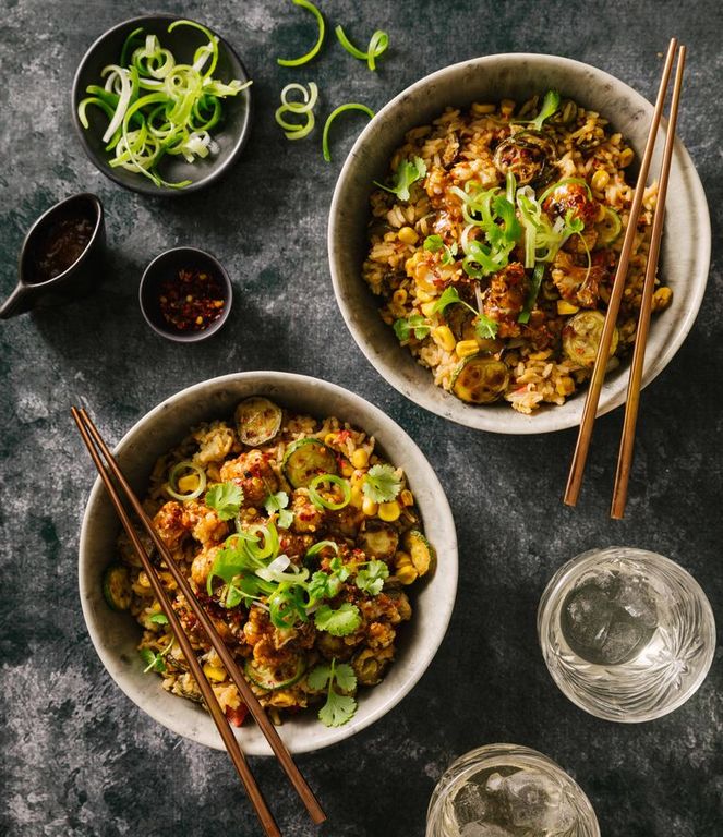 Photo of Sticky Orange Cauli & Fried Rice