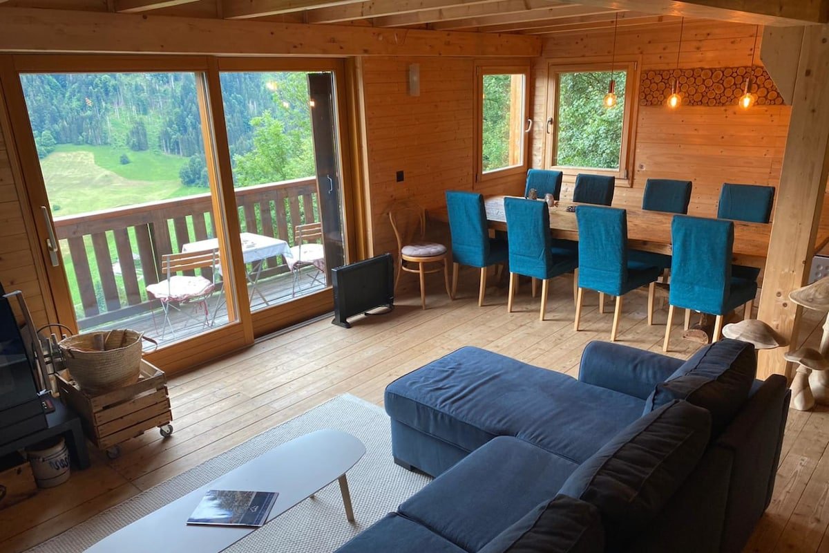 Alps Chalet for Big Group with Sauna & Yoga Terrac gallery image 5