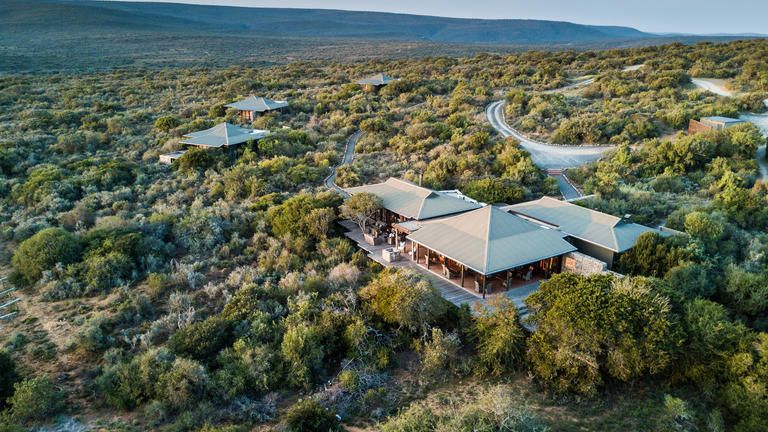 Ecca Lodge - Aerial View