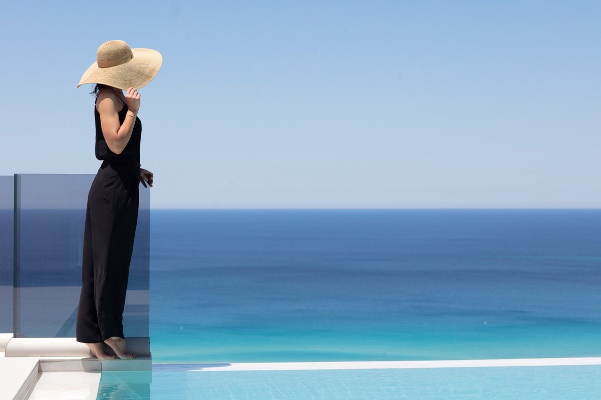 Infinity pool★Seaview★New villa in Falasarna bay