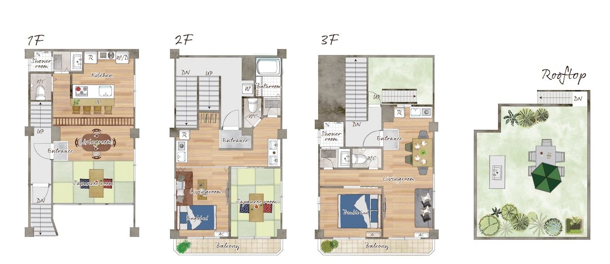 StayFab~遊び心満載！世田谷代田駅徒歩２分/下北沢駅徒歩９分、新宿渋谷直通！無料駐車場あり gallery image 4