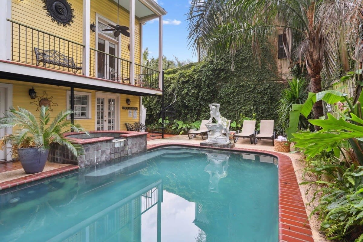 Boutique 9BR Home with Pool | Steps from French Q gallery image 3