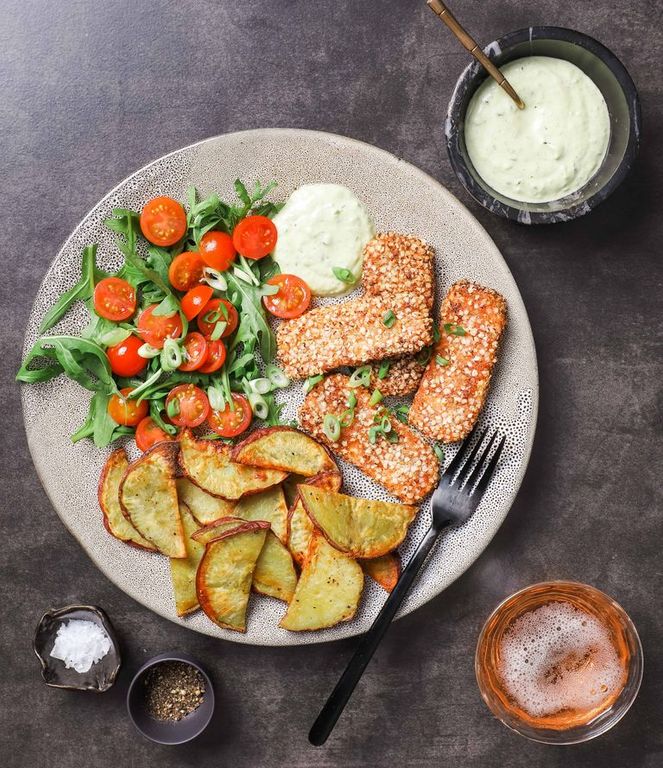 Photo of Crumbed Cajun Tofu