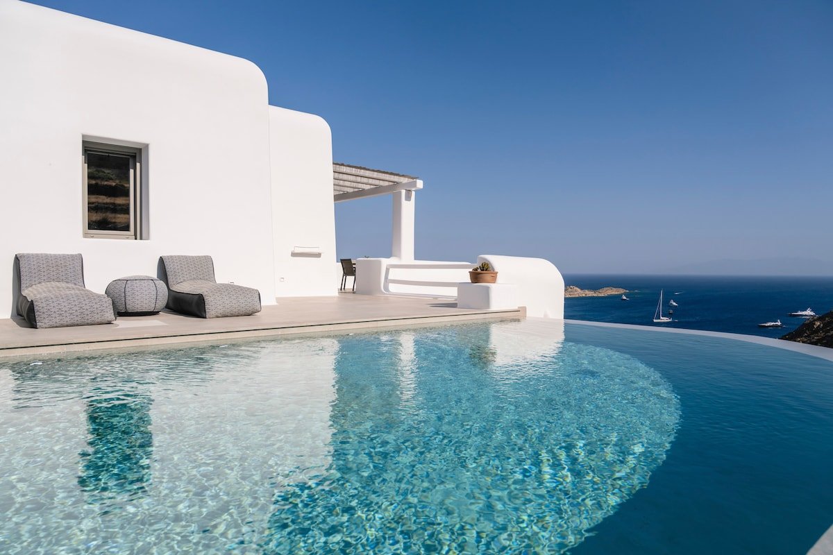 Villa Camelia 2 – Psarou – Private Pool & Jacuzzi gallery image 5