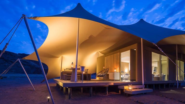 Wilderness Hoanib Skeleton Coast Camp Standard Twin/Double Tent(s)