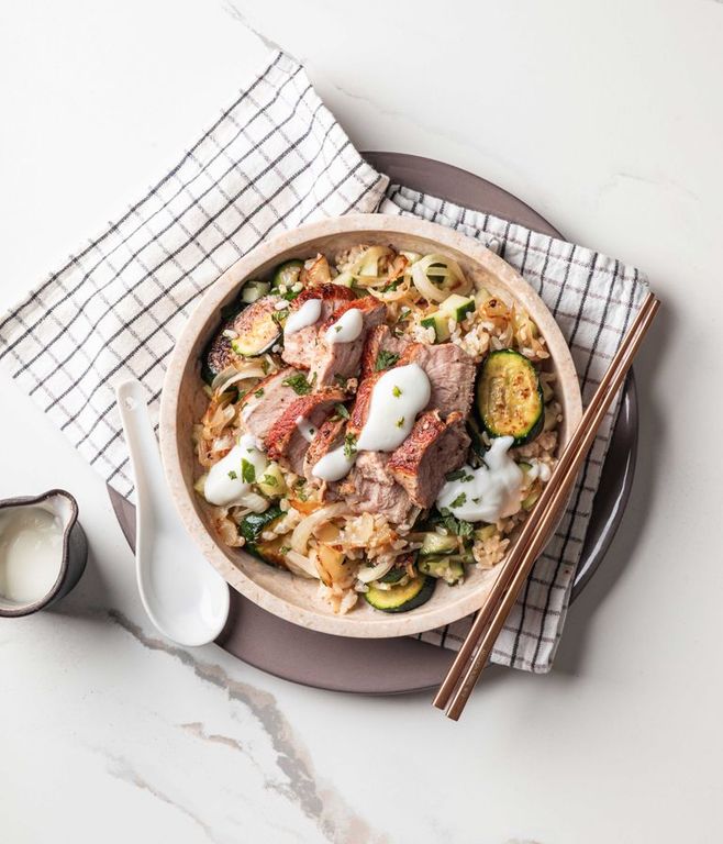 Photo of Tender Pork & Brown Rice Bowl
