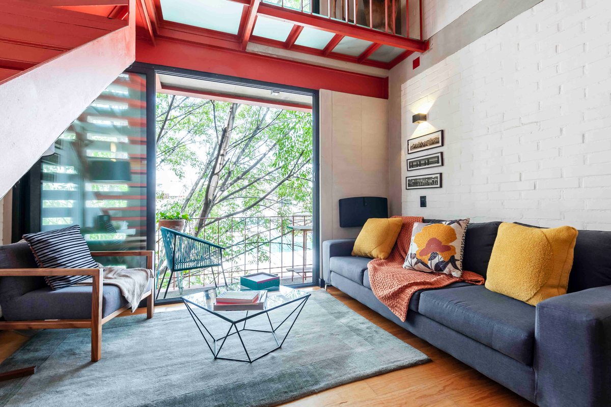 Condesa stylish apt. private terrace 2bdr, 2bd