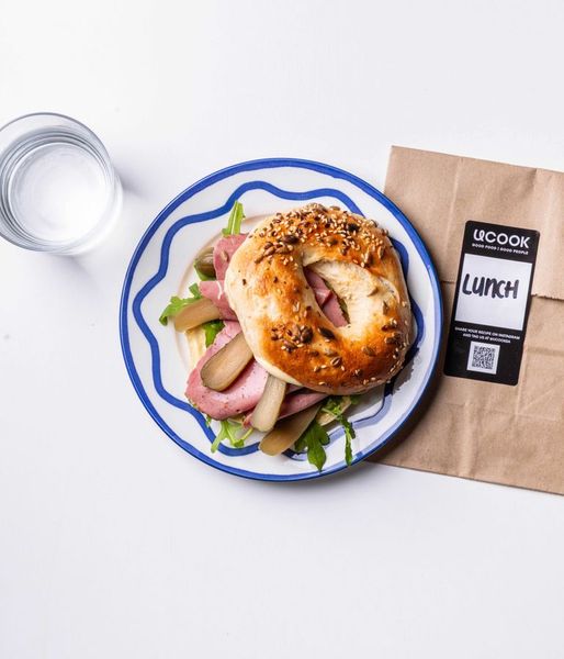 Photo of Mustard Pastrami Bagel