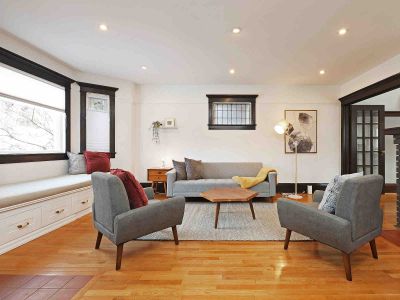 Classic 5 BDRM High Park Family Home/WFH/Pets OK