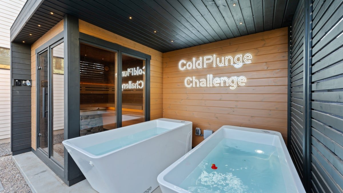 Luxury Pool, Hot Tub, Cold Plunges, Sauna, &Arcade gallery image 3