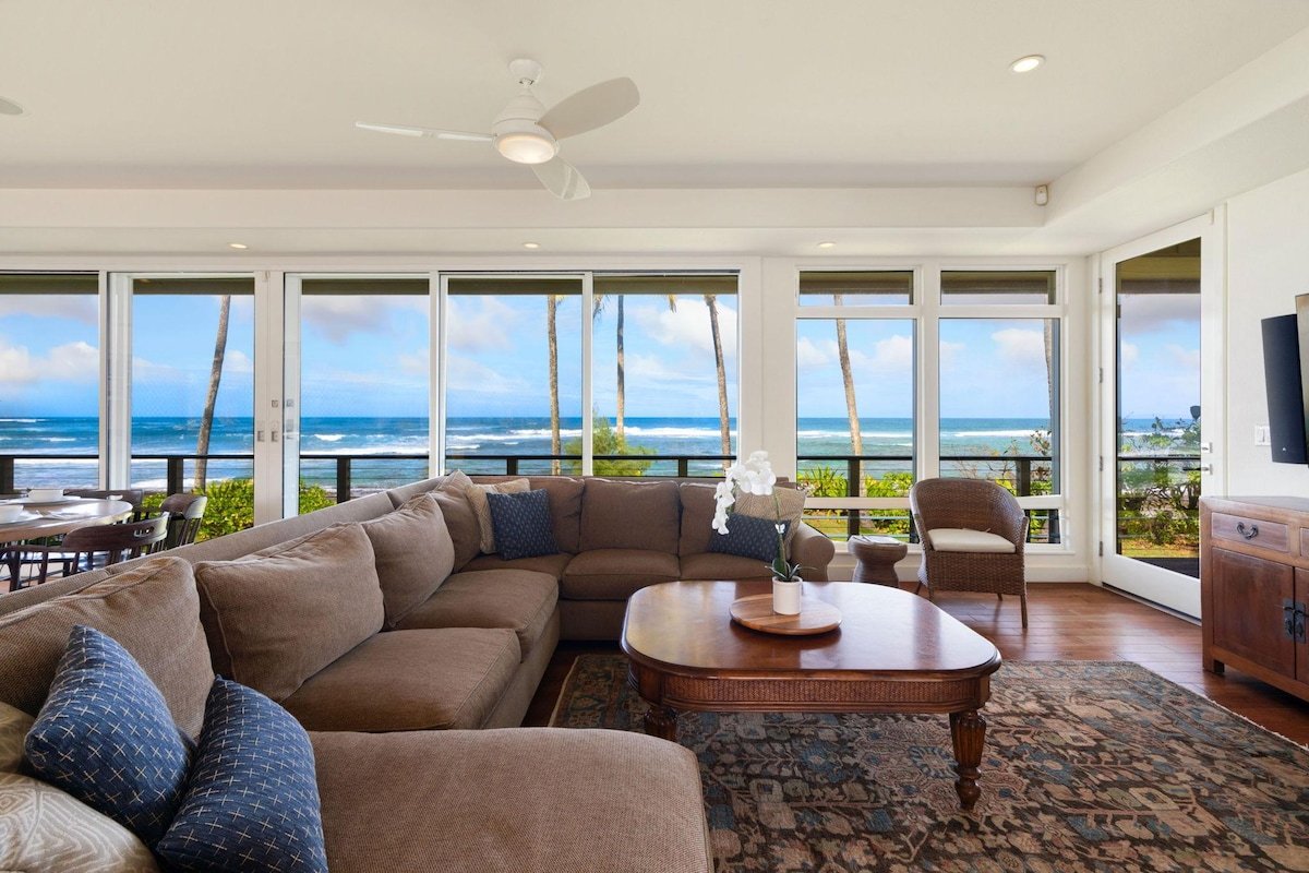 Beachfront Luxury Dream House with A/C & Gym! gallery image 4