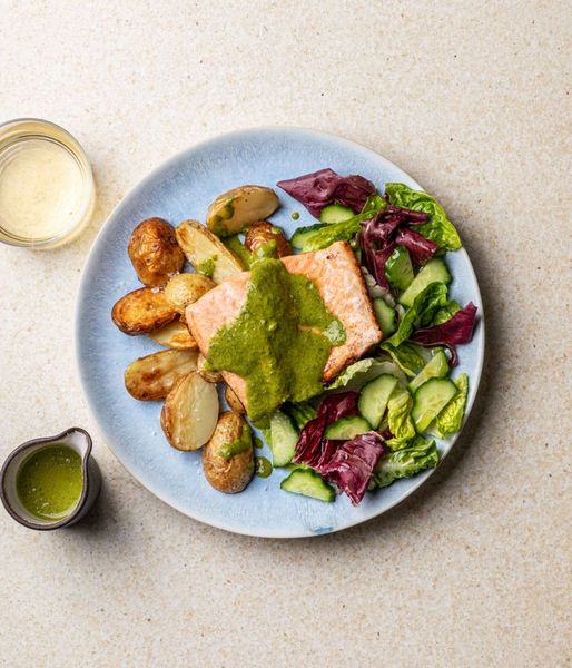 Photo of Rainbow Trout & Salsa Verde