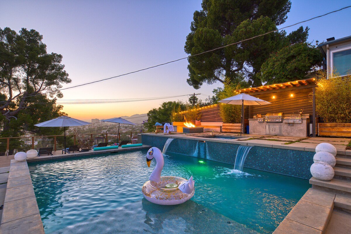 “Angels Landing” Chic L.A Getaway w/ pool & spa gallery image 4