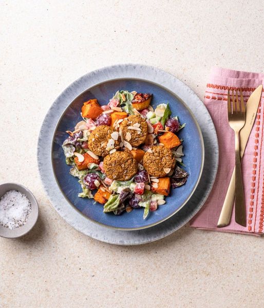 Photo of Vegetarian Falafel & Grape Salad