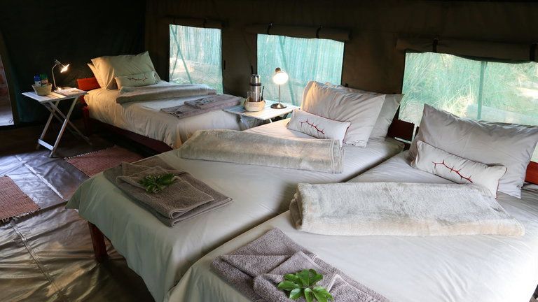 Epupa Camp Family Tented Room