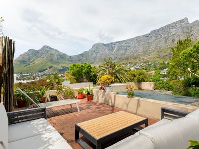 Family home with mountain views