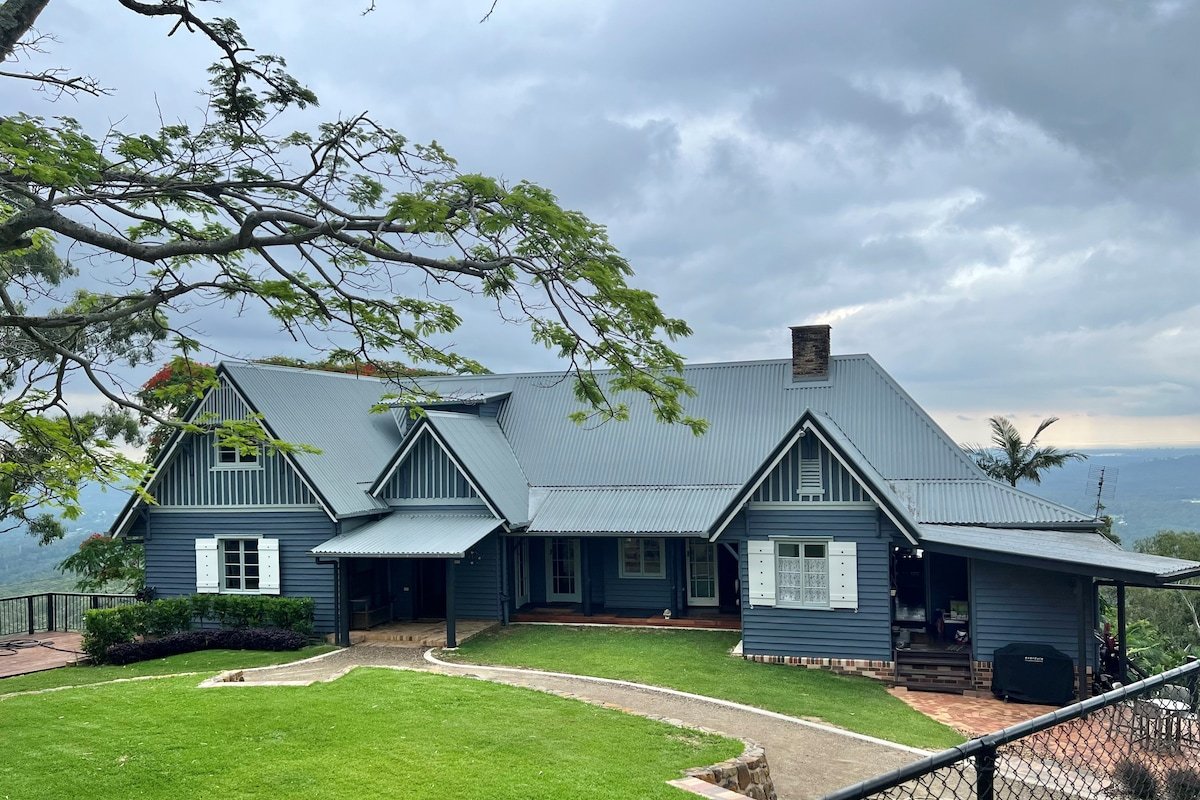 Historic French style mountaintop scenic homestead gallery image 2