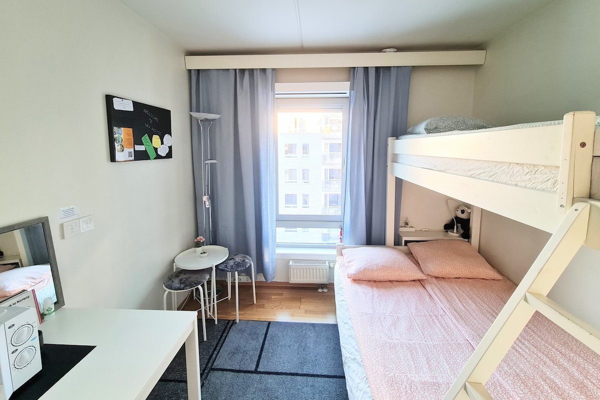 _2 bedrooms w mini kitchen by Oslo Central Station gallery image 3