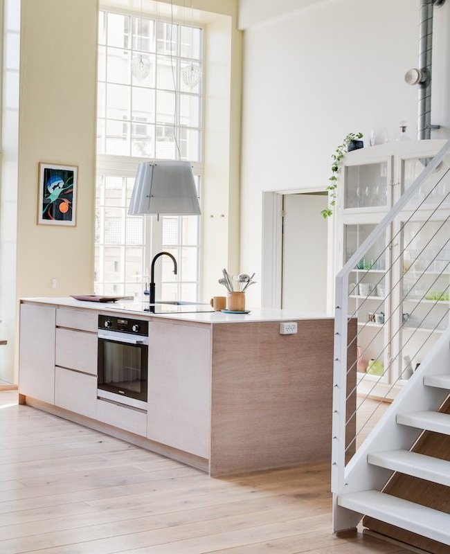 Unik lejlighed med privat have