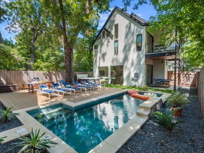 Pool, Hot Tub | 1mi Downtown, Walkable | Luxe Beds